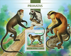 2021/07- GUINEA BISSAU -  PRIMATES                1V   MNH ** - Chimpanzees