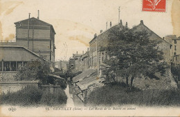 Gentilly Les Bords De La BIèvre En Amont ELD Envoi à Chailly En Bière  Taches - Gentilly