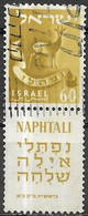 ISRAEL 1955 Twelve Tribes Of Israel - 60pr. Naphtali (gazelle) FU - Used Stamps (with Tabs)