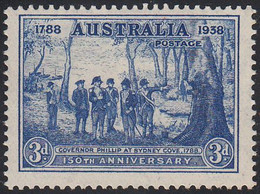 AUSTRALIA   SCOTT NO 164    MINT HINGED   YEAR  1937 - Mint Stamps