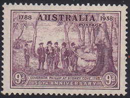 AUSTRALIA   SCOTT NO 165    MINT HINGED   YEAR  1937 - Nuevos
