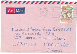 Australie - Potts Point - Lettre Avion Pour Marseille - France - 9 Août 1989 - Usados