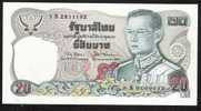 THAILANDE  P88m 20 BAHT 1981signature 67  #1S=REPLACEMENT UNC. - Tailandia