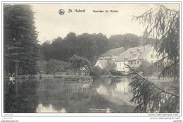 .SAINT - HUBERT ..-- Fourneau Saint - Michel . 1918 Vers MOLENBEEK ( Mr Ernest MOSTADE ) .  Voir Verso . - Saint-Hubert