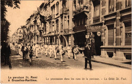 5 CP Molenbeek St.Jean La Paroisse St. Remi Bld. Léopold II  Procession Gilde St. Paul St Famille  Institut St. Viateur - St-Jans-Molenbeek - Molenbeek-St-Jean