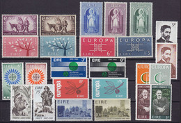 IRLAND IRELAND [Lot] 1960er ( **/mnh ) [01] Mit Guten CEPT - Colecciones & Series