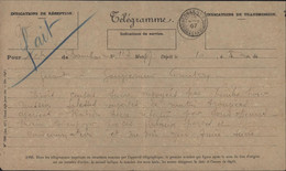 CPA CP Télégramme De Bambara 10 11 1897 CAD Conakry Guinée Française Rations Avariées Pour Missions Salesses Train - Covers & Documents