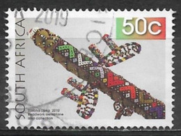 South Africa 2010. Scott #1423 (U) Beadwork, Airplane - Used Stamps