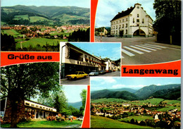 12763 - Steiermark - Langenwang , Auto , Audi , Käfer , Rathaus , Mehrbildkarte - Gelaufen - Langenwang