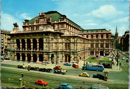 12800 - Wien - Staatsoper , The Opera House , Auto , Bus , Käfer , Pferdewagen - Nicht Gelaufen - Ringstrasse