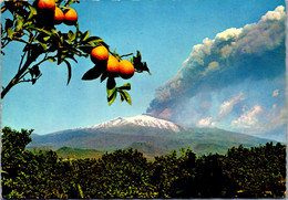 Delcampe - 12915 - Italien - Sicilia , L' Etna In Esplosione , Vulkan Ausbruch Etna - Gelaufen 1979 - Catania