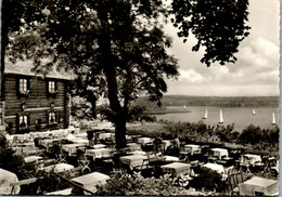 12925 - Deutschland - Berlin Wannsee , Gaststätte Blockhaus Nikolskoe - Gelaufen 1961 - Wannsee