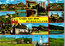 12960 - Burgenland - Pinkafeld , Lockenhaus , Güssing , Stegersbach , Kobershof , Eisenberg , Mehrbildkarte - Gelaufen 1 - Pinkafeld