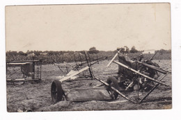Rare CPA  Aviation Accident, Guerre 1914-1918 (?), à Identifier - Incidenti
