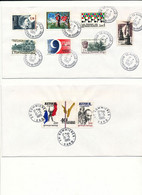 1985 - 4 Enveloppes - Divers - Usados