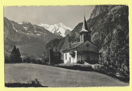 3134 - ZWITSERLAND - SWITZERLAND - BALMHORN - KANDERGRUND - KIRCHE - Kandergrund