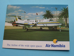 AIR NAMIBIA The Airline Of The Wide Open Spaces ( Edit. Windhoek Printers ) 19?? ( Zie / Voir Photo ) ! - Namibia