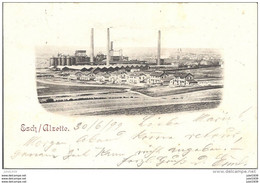 ESCH - SUR - ALZETTE ..-- Aciéries . 1899 Vers SANCT - LUDWIG ( Marie VALLMER ) , ELSASS . Voir Verso . - Saint Louis