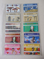 10 Télécartes (cartes Téléphoniques)  TAXCARD  ,   Origine Suisse - Suisse