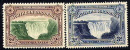 SOUTHERN RHODESIA, SET, NO.'S 37-37A, MLH - Rhodesia Del Sud (...-1964)