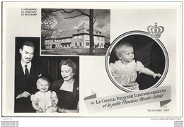 LUXEMBOURG ..-- Famille GRAND - DUCALE . Début 1955 . - Familia Real