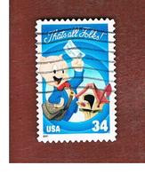 STATI UNITI (U.S.A.) - SG  4003  - 2001 CARTOONS: PORKY PIG    - USED - Used Stamps