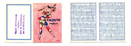 Calendrier 1968 - Parfum Taquin De Forvil (La Meyze - Haute-Vienne) - Petit Format : 1961-70