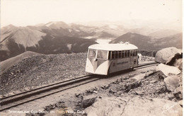 498 – Real 1945 B&W RPPC Photo – Pikes Perk Colorado – Streamline Cog Train – Near Mint Condition – 2 Scans - Other