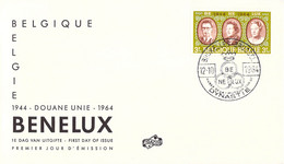 Belgium FDC 1964 Benelux  (T21-17) - 1961-70