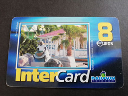 Caribbean Phonecard St Martin French INTERCARD  8 EURO  NO 019 **5844** - Antilles (Françaises)