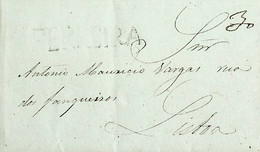 1847 Portugal Pré-Filatelia Ferreira Do Alentejo FAL 1 «FERREIRA» Preto - ...-1853 Voorfilatelie