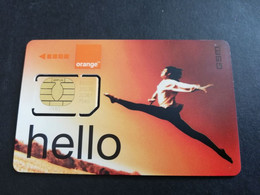 BELGIUM   SIM CARD MINT   GSM   ORANGE/ HELLO    ** 5862** - Without Chip