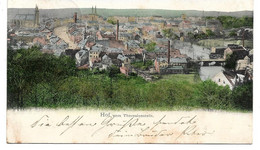 1854g: AK Hof Aus Blickrichtung Theresienstein, Gelaufen 1912 Nach Vöslau - Hof