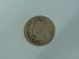 USA 5 Cent 1906 Etats Unis - 1883-1913: Liberty