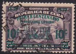 CUBA  SCOTT NO 355   USED   YEAR  1937 - Gebruikt