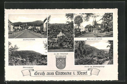 AK Lübbecke / Westfalen, Andreasstrasse, Kirche, An Der Bergstrasse - Lübbecke