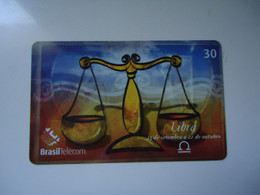 BRAZIL   USED CARDS   ZODIAC - Sternzeichen