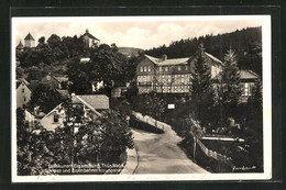 AK Elgersburg / Th. Wald, Schloss Und Eisenbahnerholungsheim - Elgersburg