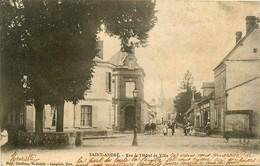 St André De L'eure * La Rue De L'hôtel De Ville - Autres & Non Classés