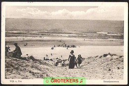 WIJK AAN ZEE Strandpanorama 1915 - Wijk Aan Zee