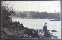 CPA 29 Rivière De Quimper - Petit Port De GOUESNARCH - Château De Kerousien - Villard 801-  Ref. B 22 - Quimper