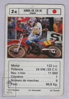 1990's Heraclio Fournier Playing Card Motor Bike Honda CR 125 RE - Japan - Good Condition - Motor Bikes
