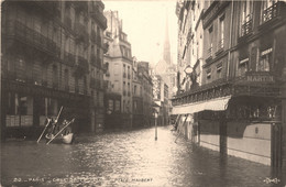 Paris * 5ème * La Place Maubert * Crue De La Seine * Inondation * Comptoire National D'escompte De Paris * Maison MARTIN - Arrondissement: 05