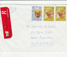 Argentina 2001 Registered Letter To Bulgaria - Covers & Documents