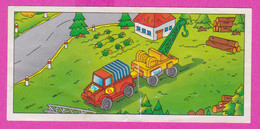 264469 /  Instruction Kinder Surprise - Garden With Construction Crane Truck , 7.5 X 3.5 Cm. - Istruzioni