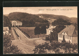 AK Doberan, Amerikagehölz Mit Stahlbad Und Villen - Bad Doberan