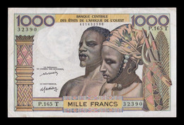 West African St. Togo 1000 Francs 1959-1965 Pick 803Tm MBC VF - Togo