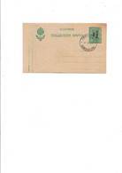 ENTIER POSTAL BULGARIE OCCUPANT LA VILLE DE GUMURDJINA DE LA GRECE AVEC THRACE INTERALLIEE CIRCULEE  1920 - Storia Postale