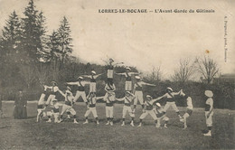 Lorrez Le Bocage Avant Garde Du Gatinais Curé Patronage Scout Gym Equilibre Pyramide - Gimnasia