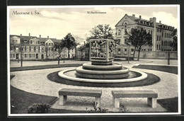 AK Meerane I. Sa., Weberbrunnen - Meerane